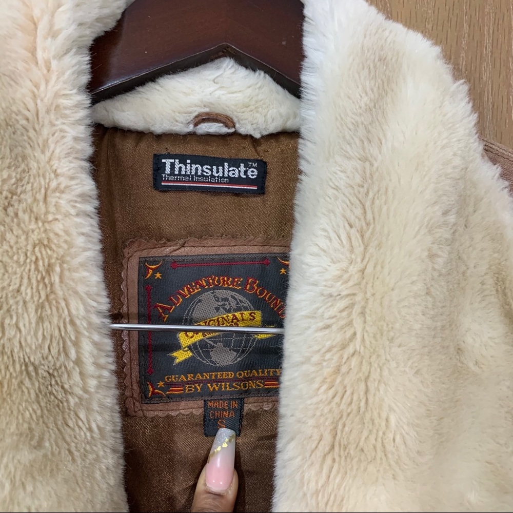 Wilson Adventure Bound Distressed Leather Jacket - Picture 6 of 11